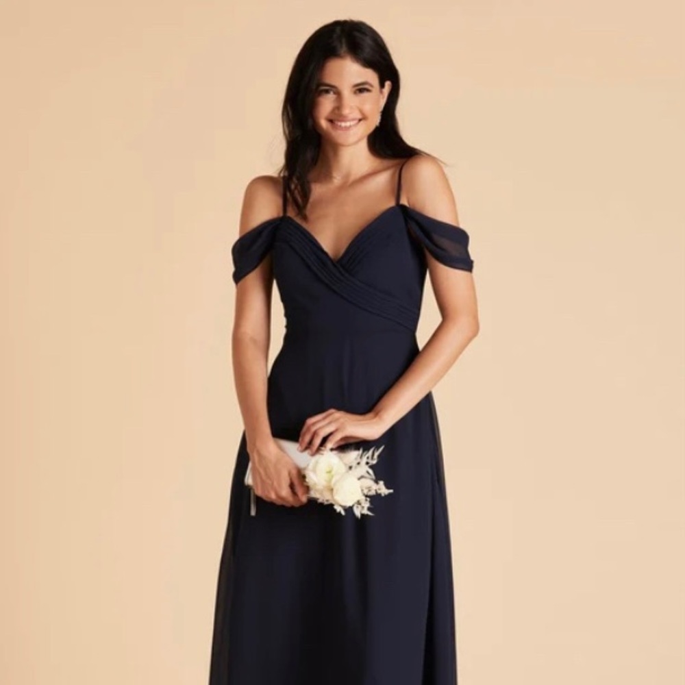 Birdy Grey navy blue bridesmaid dress